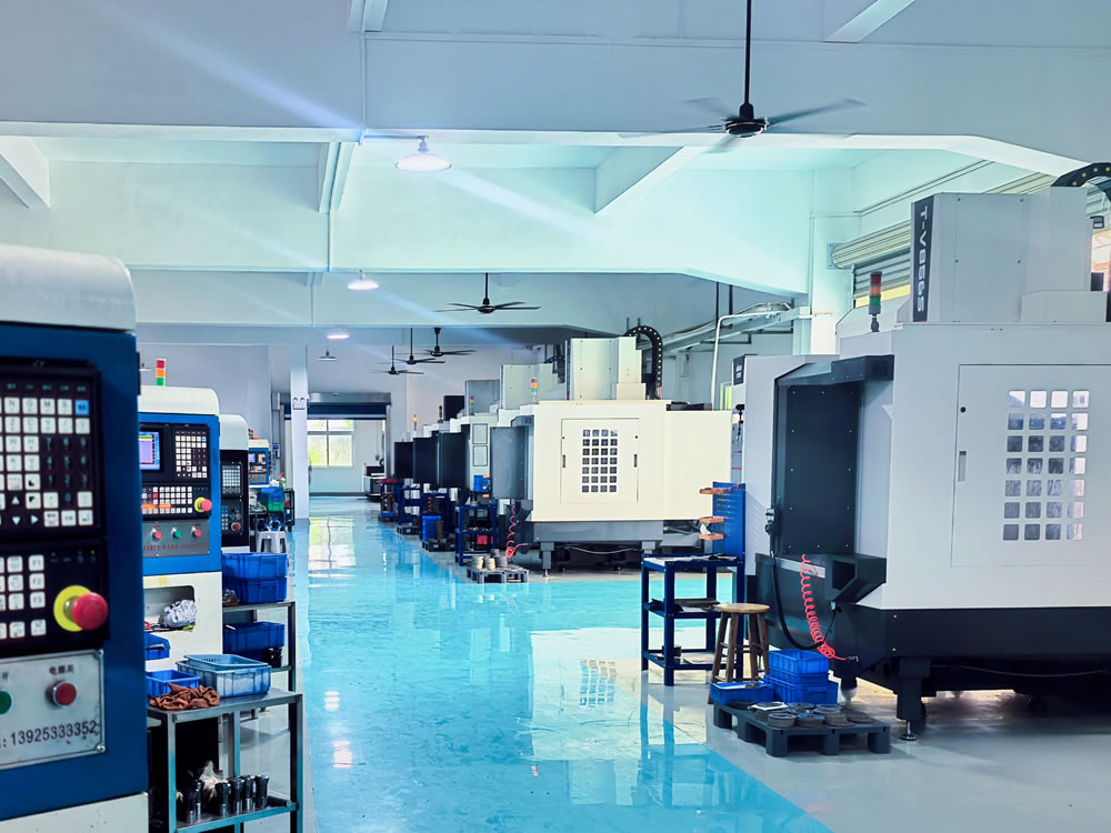 CNC lathe and CNC workshop